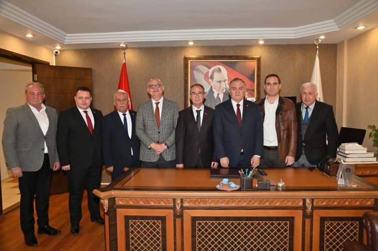 MESOB, Manisa Büyükşehir Başkanı Cengiz Ergün'ü Ağırladı